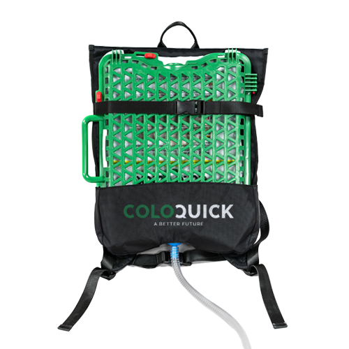 ColoQuick rygsæk med kassette