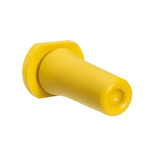 1600 1002 Sut m. optimeret drikkehastighed. Gul træningsmodel. Blødere gummi for nemmere tilvænning.