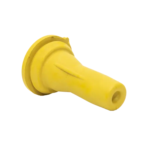 1600 1005 Sut m. optimeret drikkehastighed. Gul træningsmodel. Blødere gummi for nemmere tilvænning. Skal bruges sammen m. CalfBuddy click-connector.