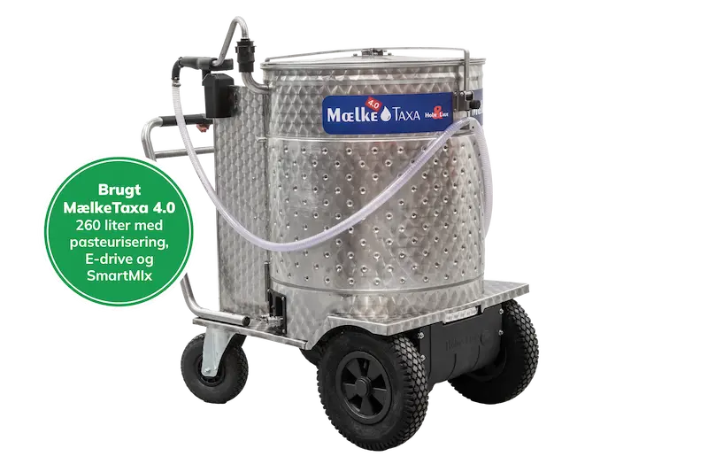 Brugt MælkeTaxa 4.0 på 260 liter med pasteurisering, E-drive og SmartMix